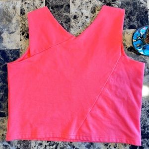 *SOLD* Pink geometric cami tank top